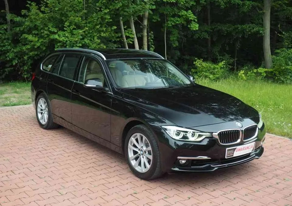 BMW Seria 3 cena 59900 przebieg: 156200, rok produkcji 2019 z Bełchatów małe 704